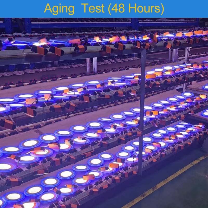 Test de vieillissement double couleur