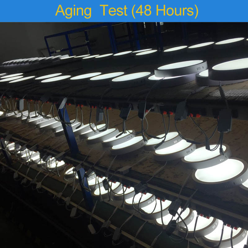 Test de vieillissement de surface ronde