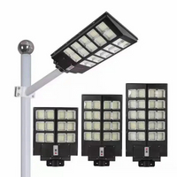 Usine étanche de haute qualité Smart IP65 tout en un 300W 400W 500W 600W 800W 1000W ABS lampadaire solaire LED