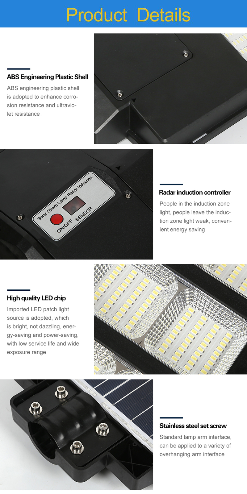 d&eacute;tails du produit