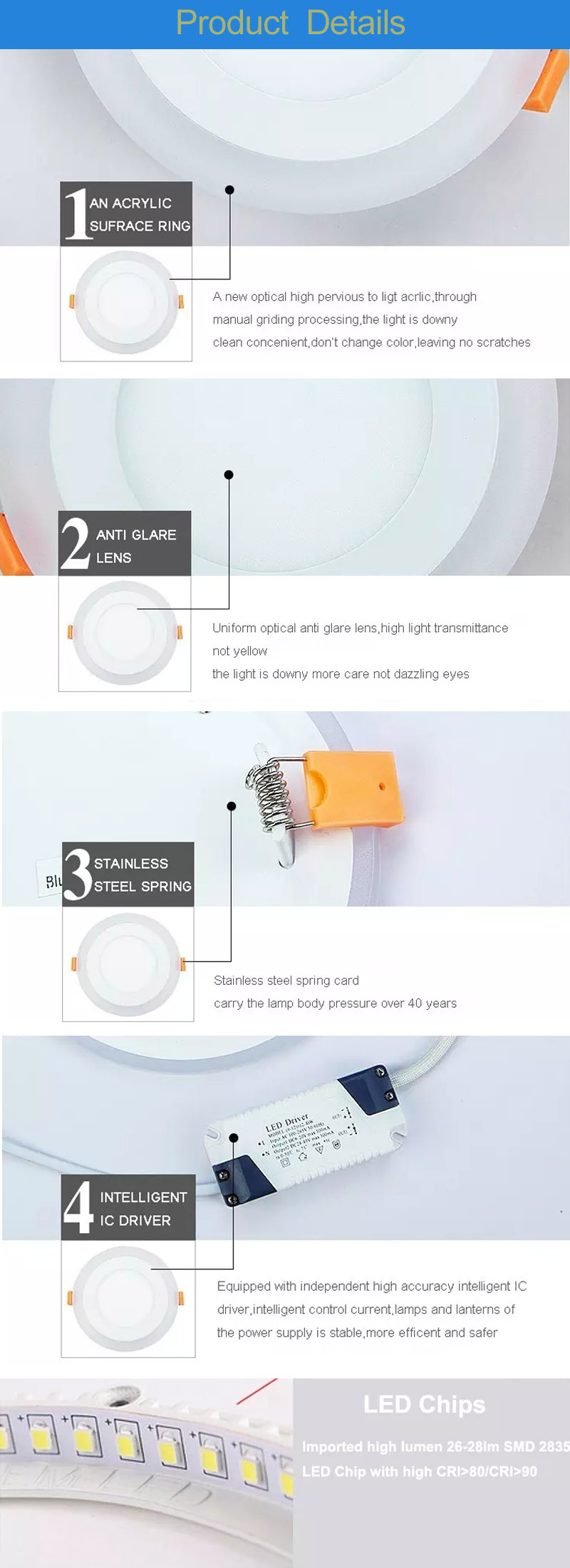 d&eacute;tails du produit