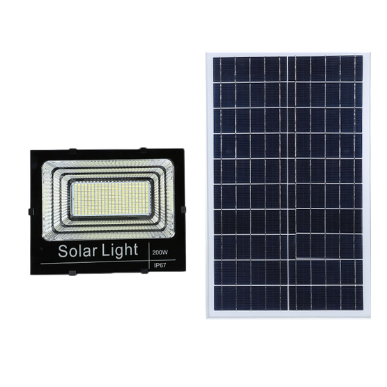 Lumières d'inondation menées solaires extérieures de haute qualité de 100w 200w 300w 400w