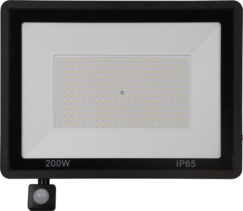 Capteur de mouvement PIR extérieur étanche 200w Projecteur LED