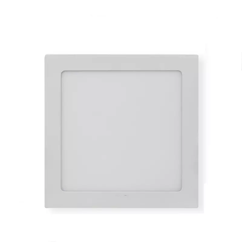 Panneau plat LED Downlight Carré 9W Lumière du jour