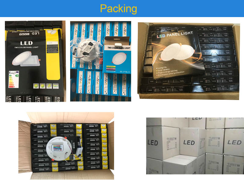 Emballage double couleur